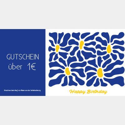 permanent Dialog Geburtstagspostkarte